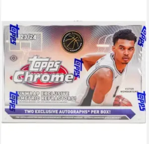 2023-24 Topps Chrome Basketball Breakers Delight Trading Cards