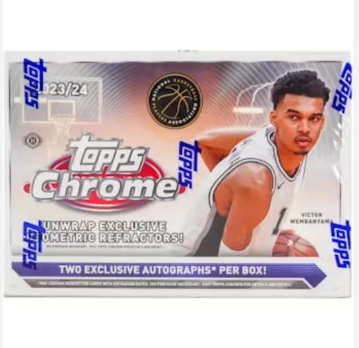2023-24 Topps Chrome Basketball Breakers Delight Trading Cards
