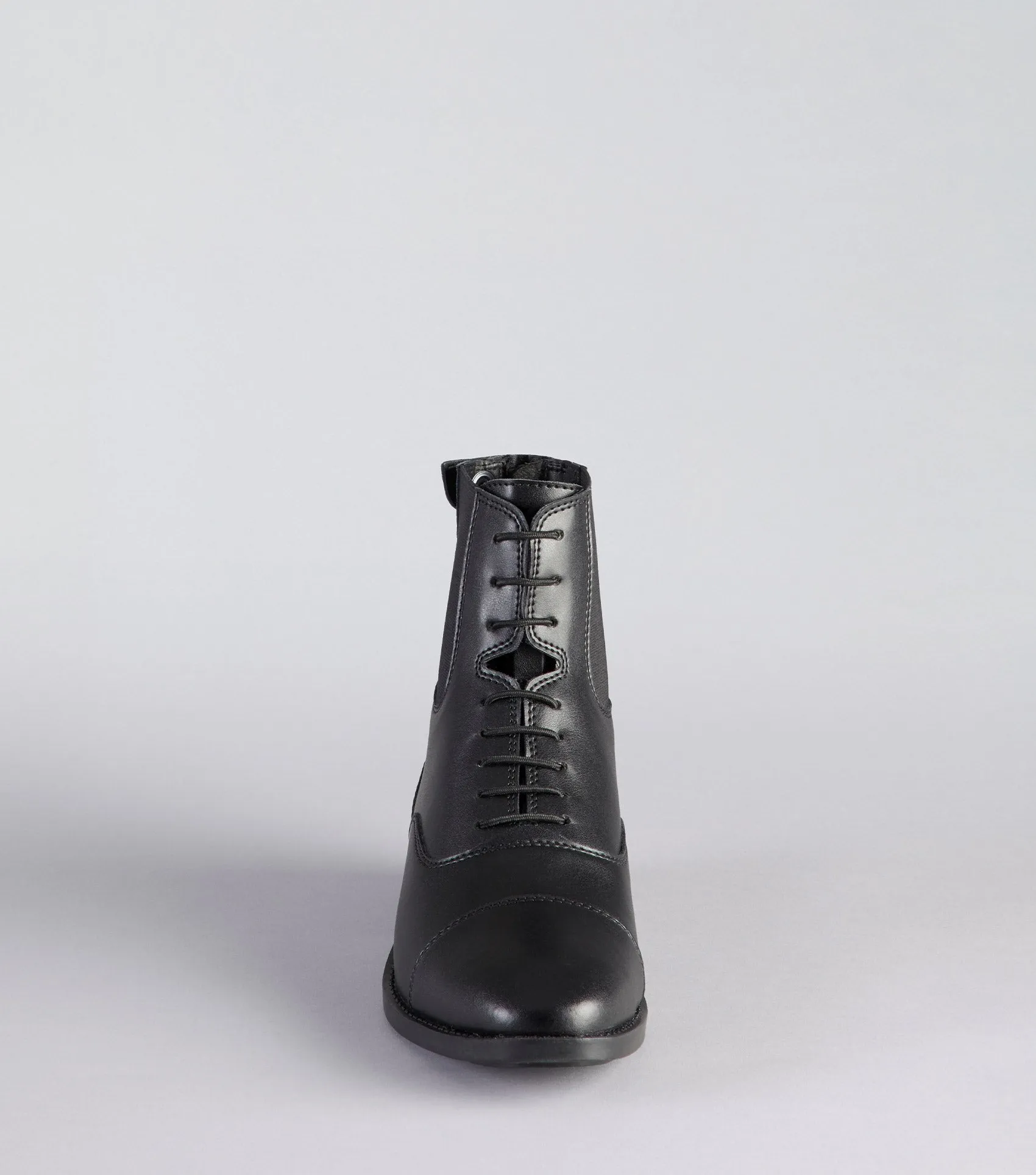 Acento Synthetic Paddock Boots Black