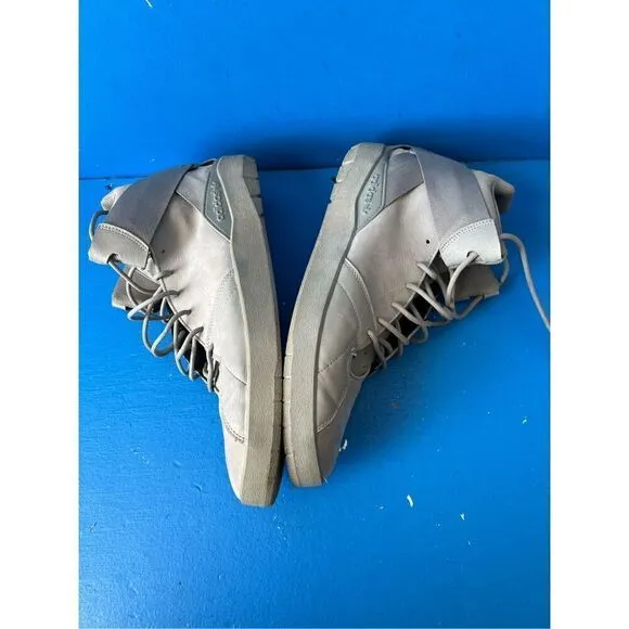 Adidas Originals Crestwood Mid Men's Lace Up Basketball Shoes Grey Size 14