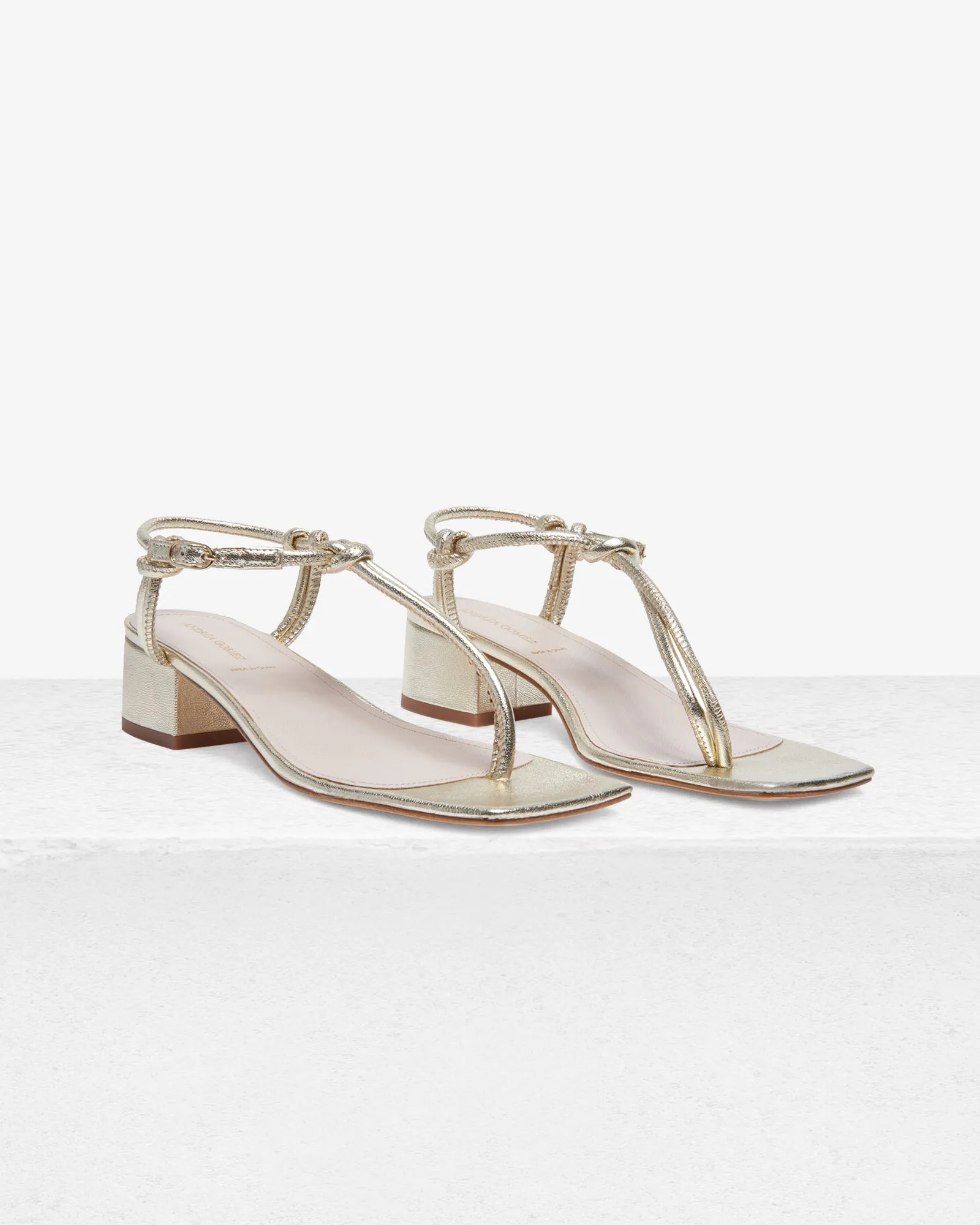 Alexa Gold Sandal