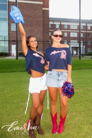 Alpha Chi Omega Welcome To The Big Leagues Bid Day Tee
