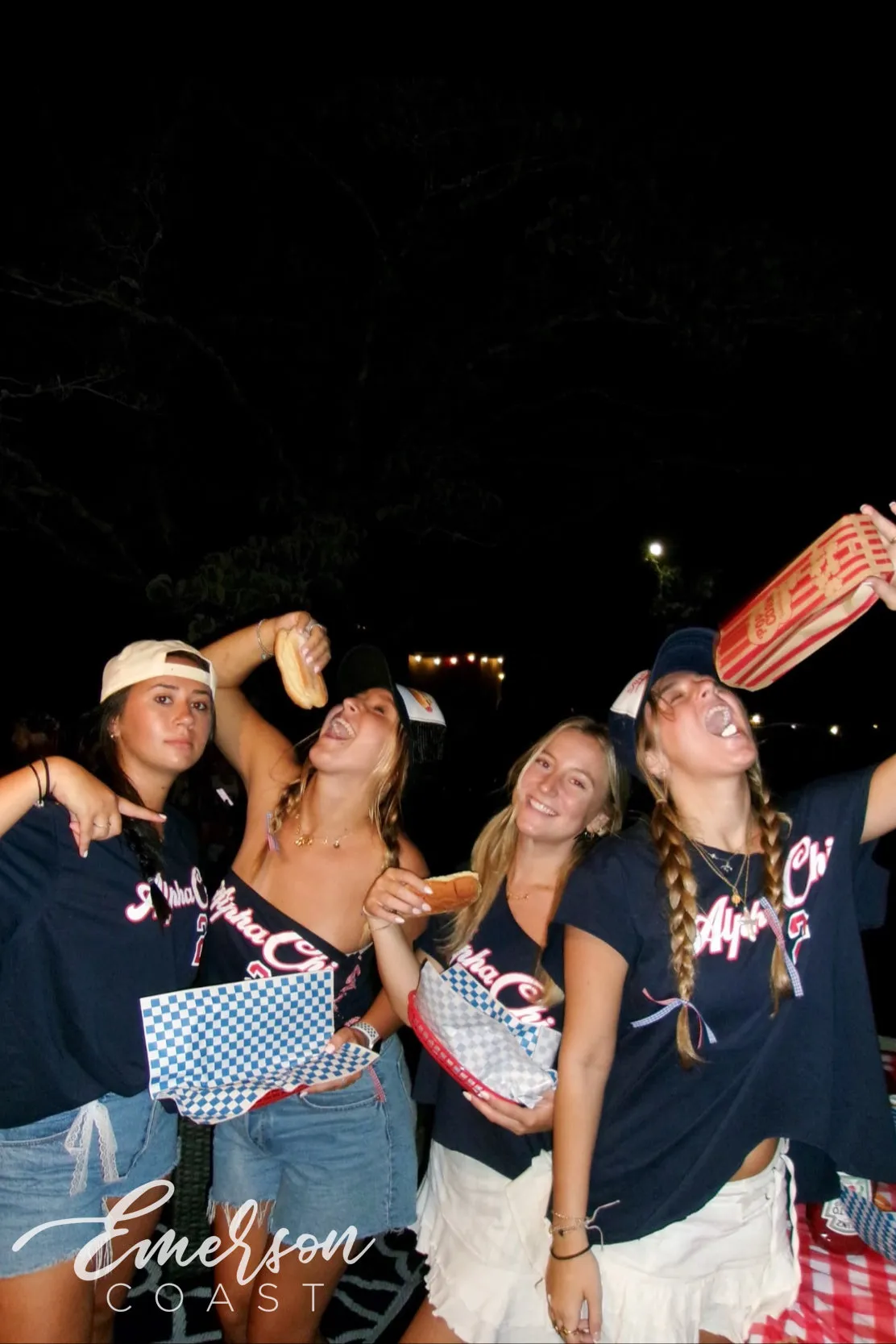 Alpha Chi Omega Welcome To The Big Leagues Bid Day Tee