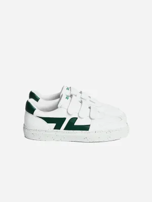 Alpha Unisex Vegan Leather Velcro Sneakers | Green