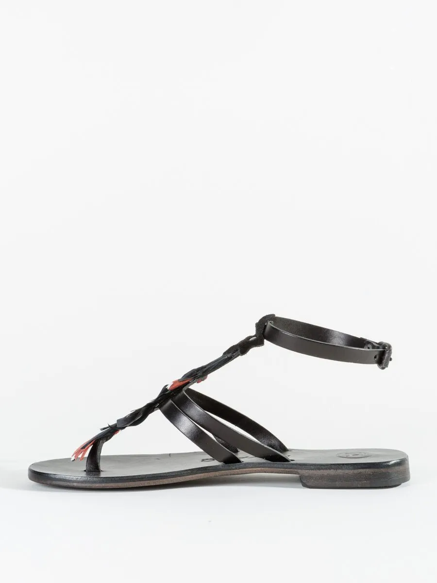 ariana feathers sandal