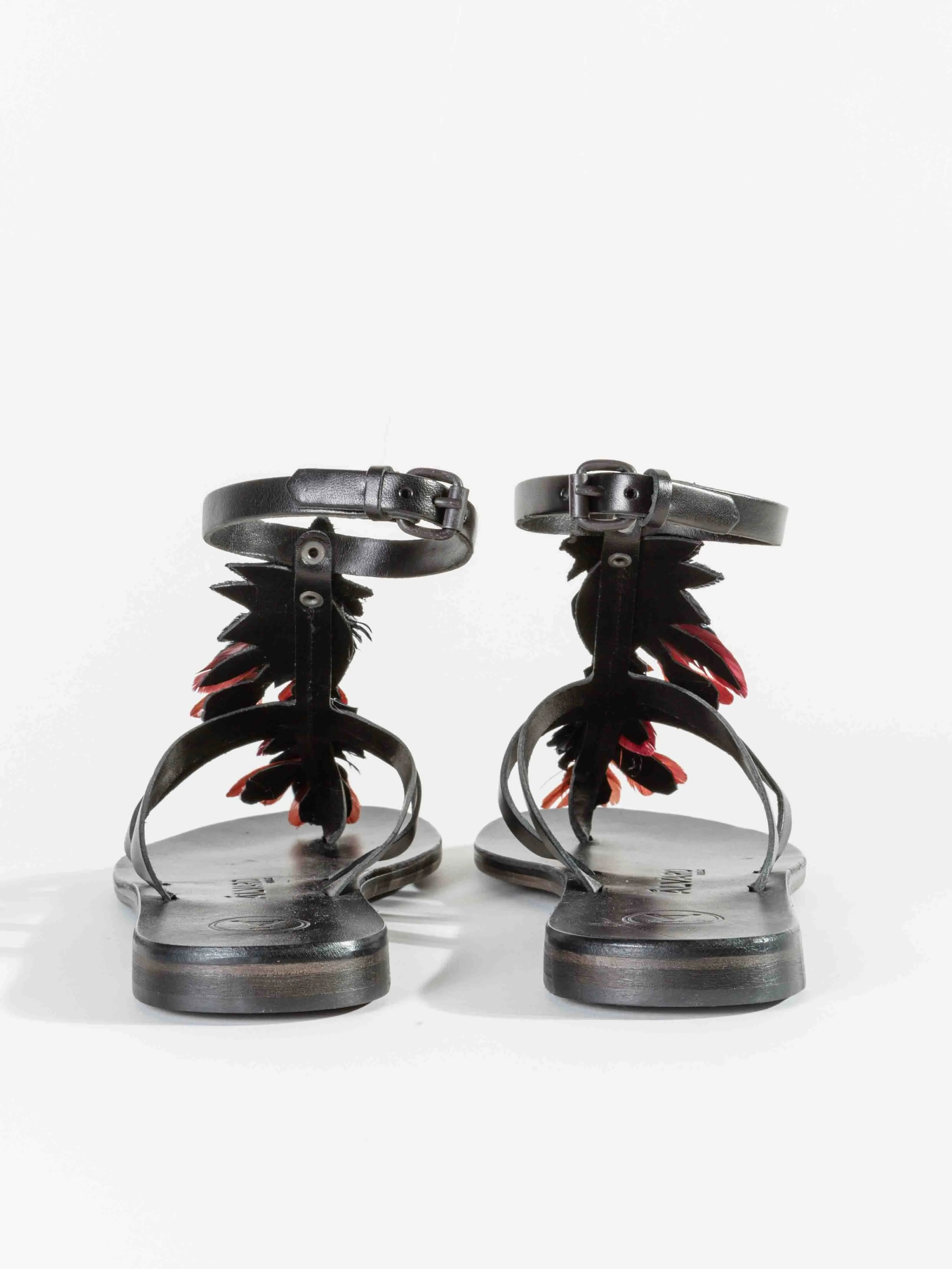 ariana feathers sandal