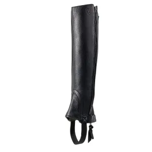 Ariat Breeze Half Chaps Black Leather