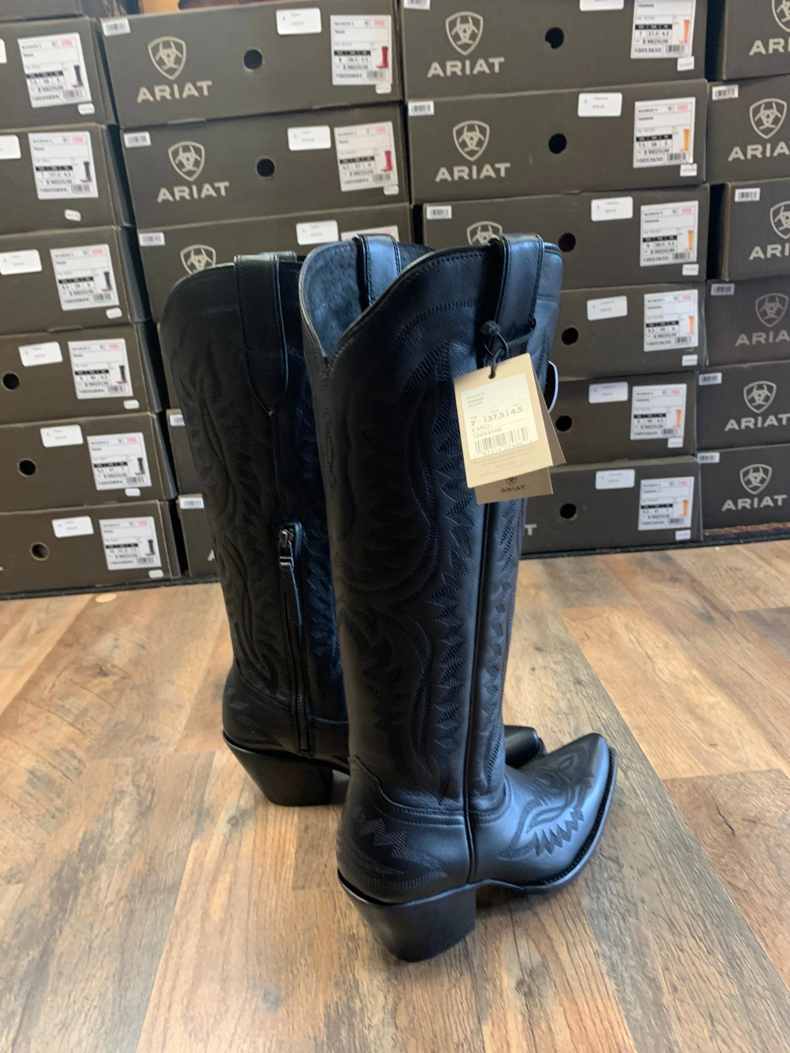 ARIAT WOMEN'S CASANOVA TALL WESTERN BOOTS - SNIP TOE