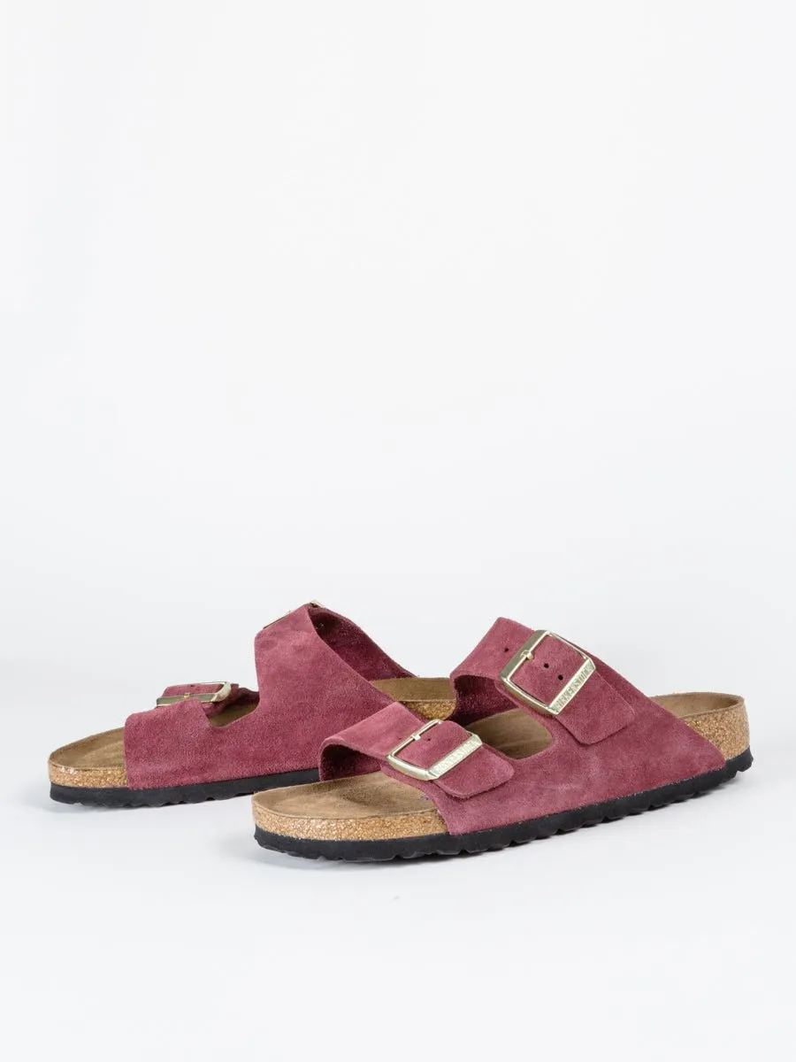 arizona sandal - bordeaux