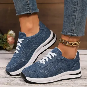 Ashley - Denim Sneakers