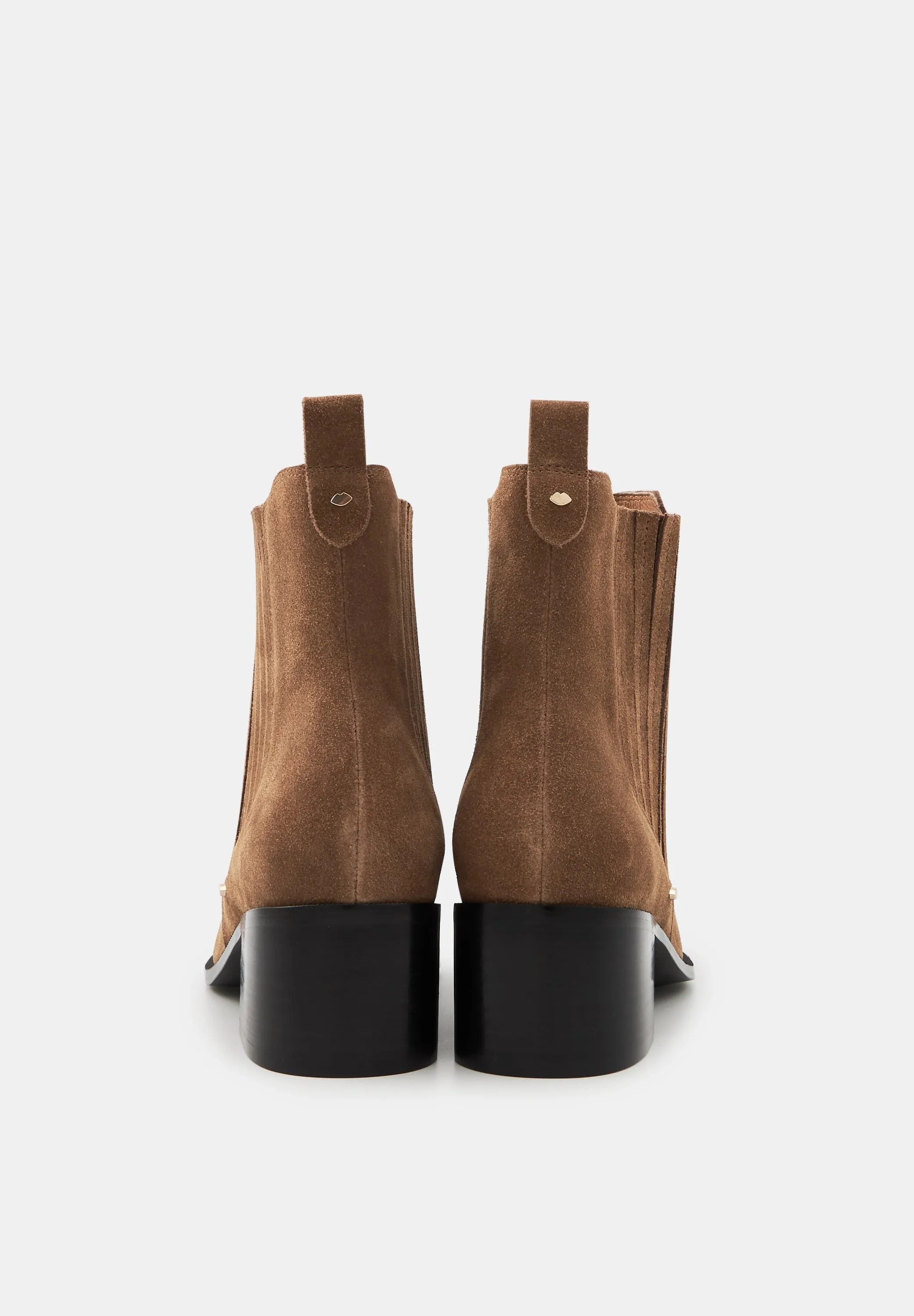 Ava-Cuir Suede Camel