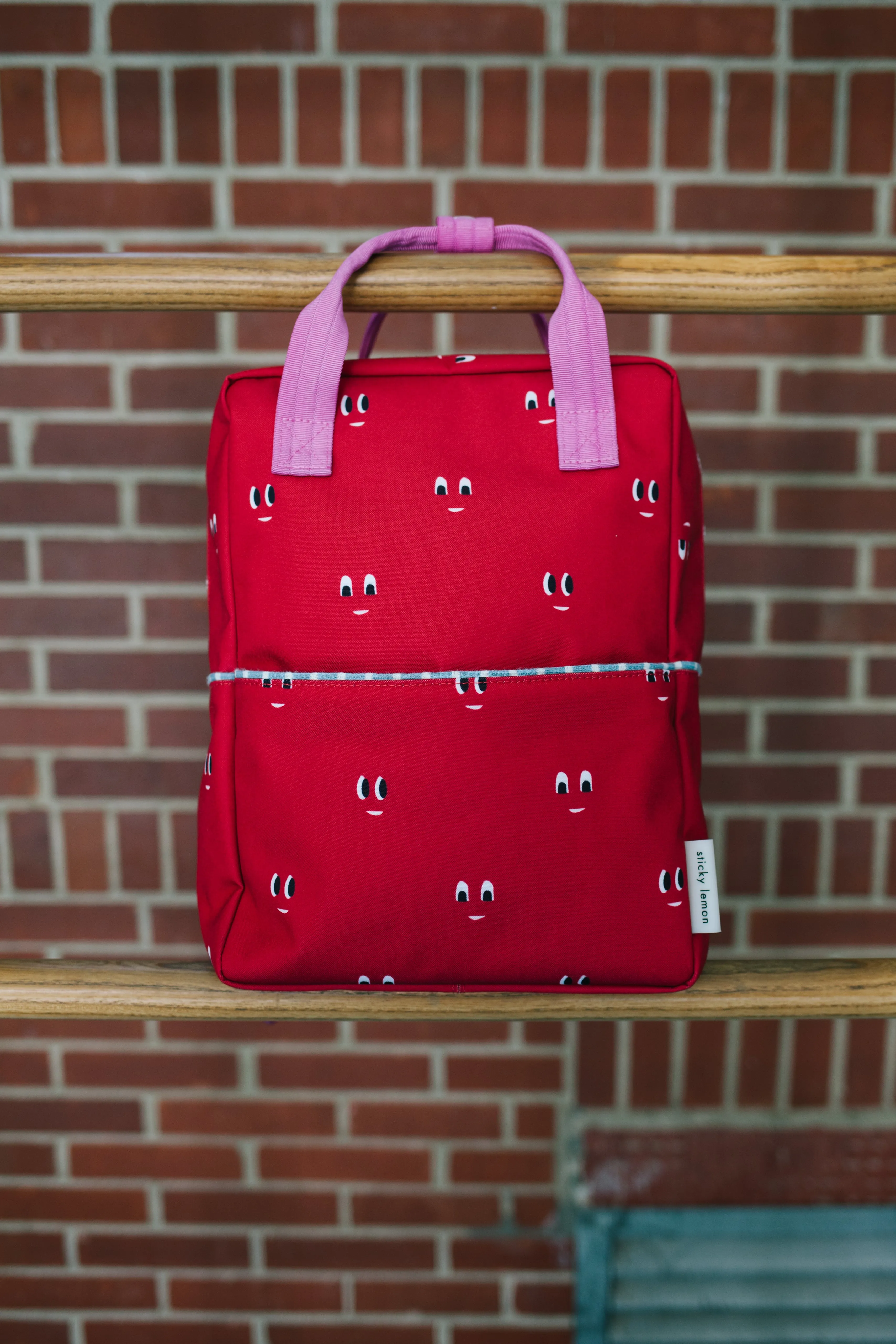 backpack medium | special edition | eyes |basketball red | Josiah Amari