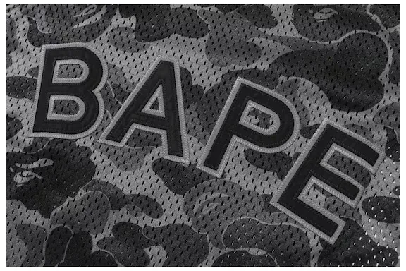 BAPE ABC Camo Basketball Tank Top Black