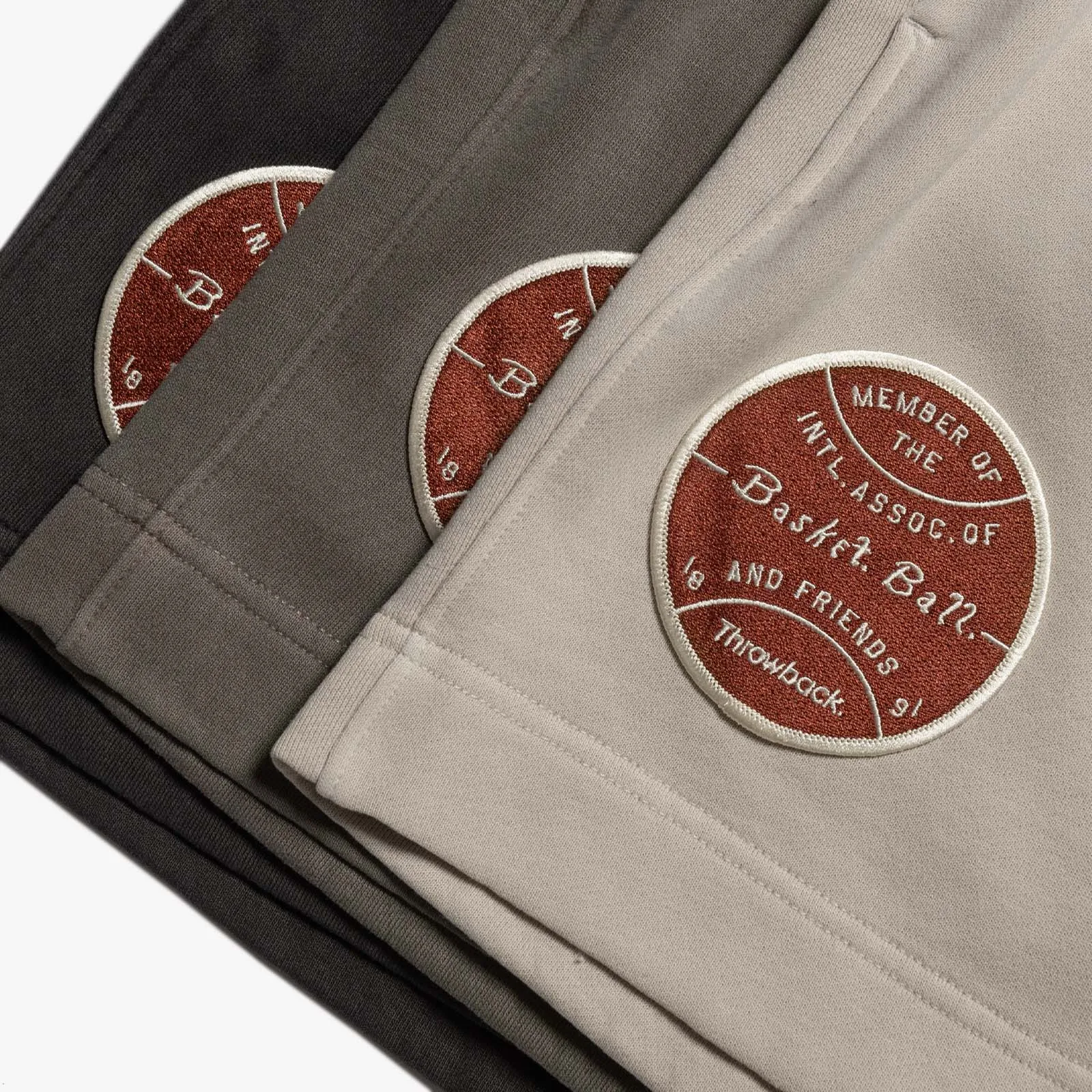 Basketball & Friends Fundamentals Members Shorts - Faded Bone