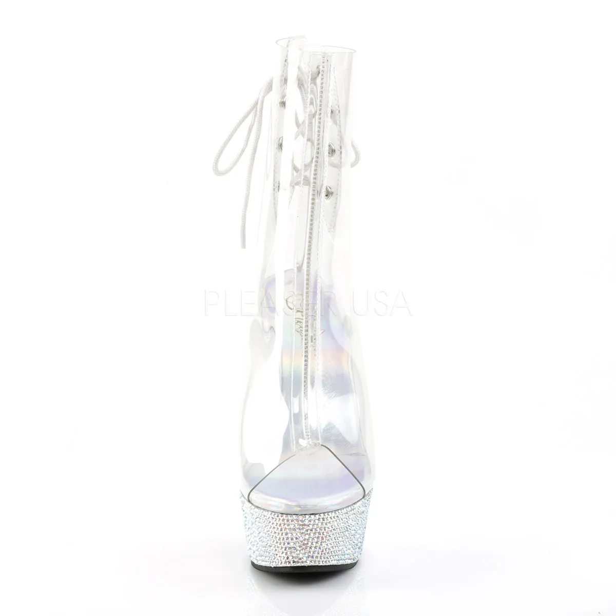 BEJEWELED-1018DM-6  Clear/Silver Multi RS