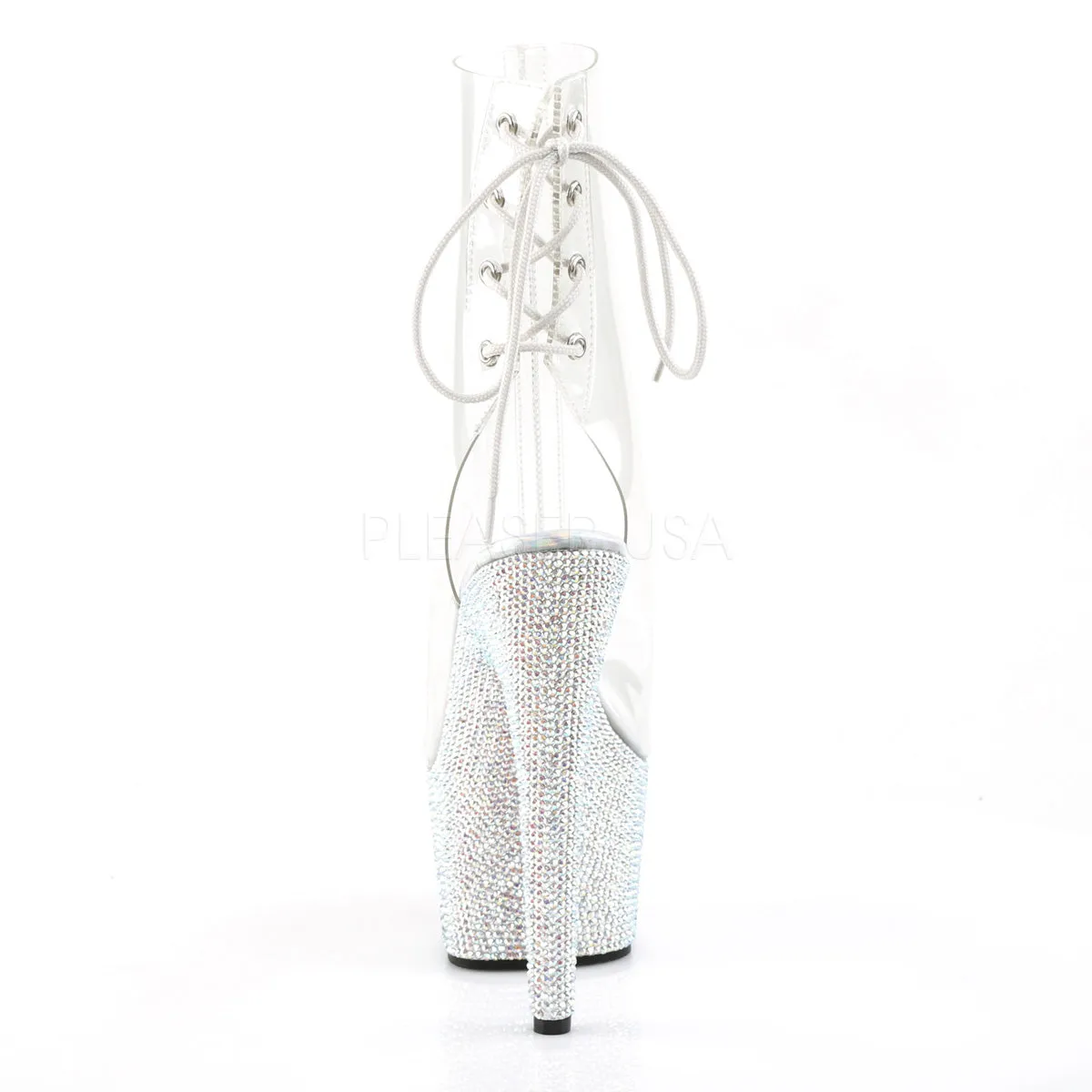 BEJEWELED-1018DM-7  Clear/Silver Multi RS