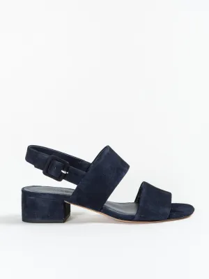 block heel - deep blue