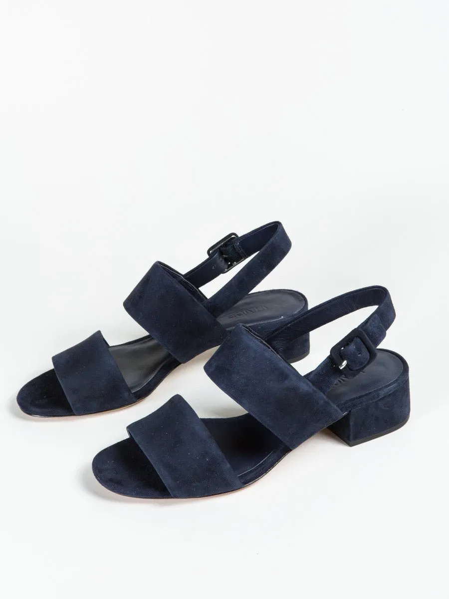 block heel - deep blue