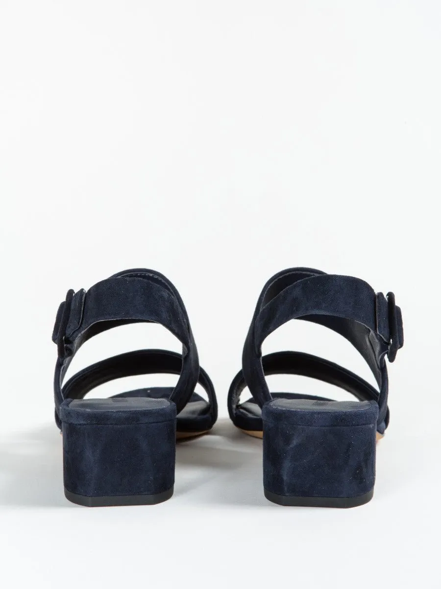 block heel - deep blue