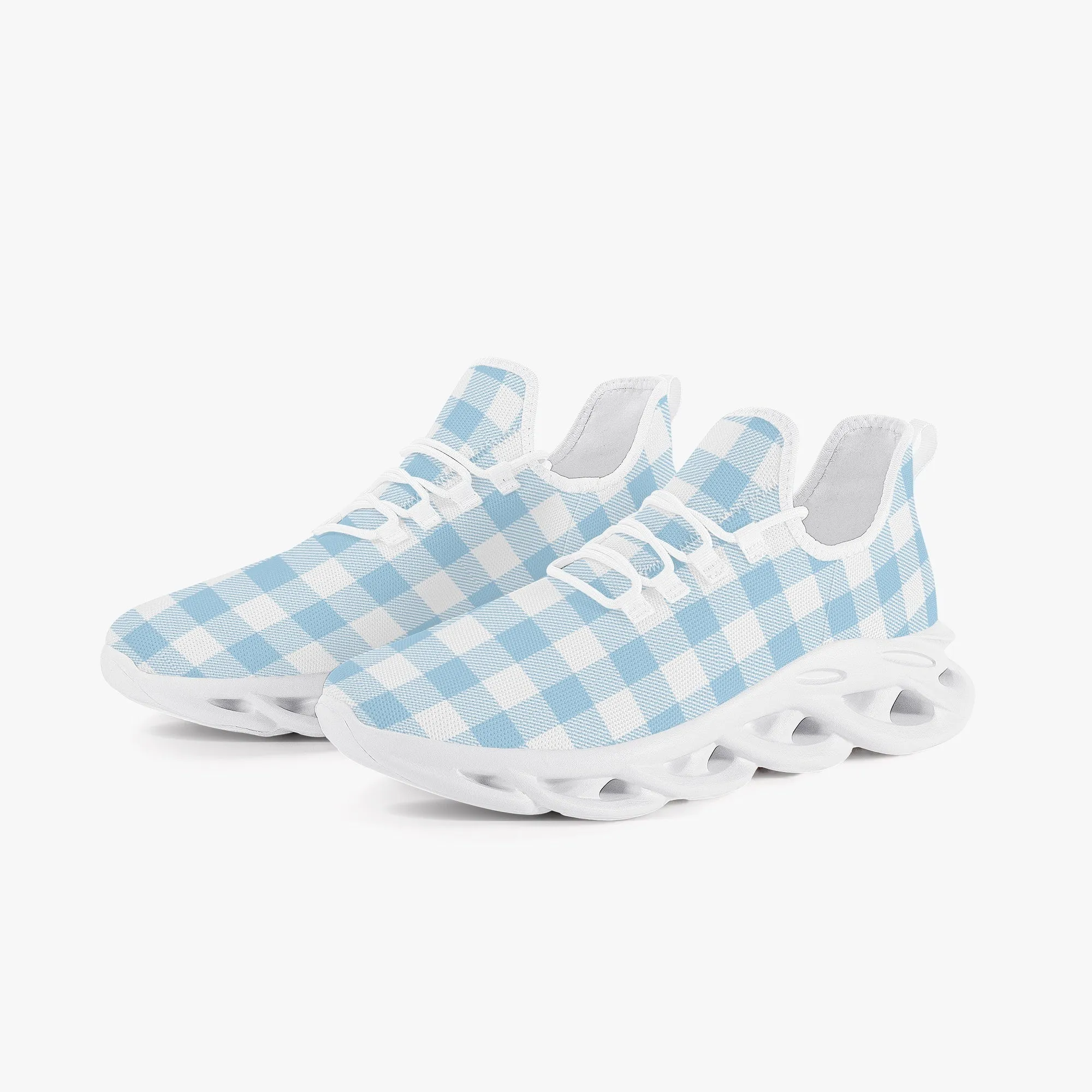 Blue Checkered