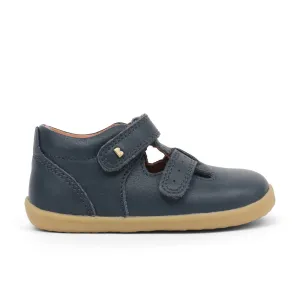 Bobux Navy Jack & Jill Sandal Step Up (First Walkers)