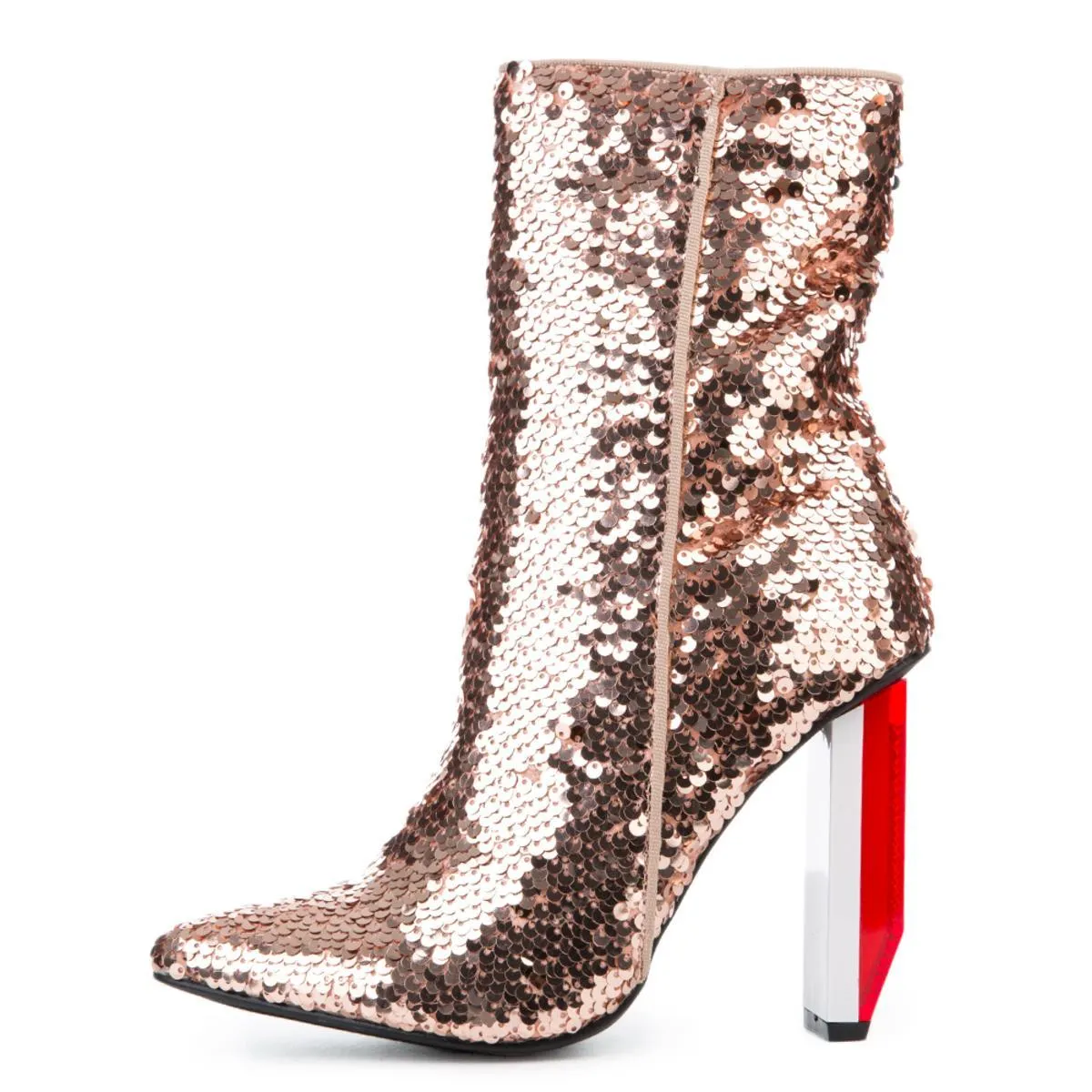 Cape Robbin Terra-1 Rose Gold Bootie rose gold