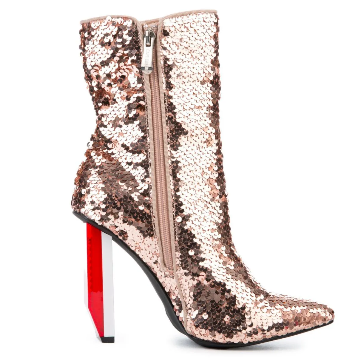 Cape Robbin Terra-1 Rose Gold Bootie rose gold