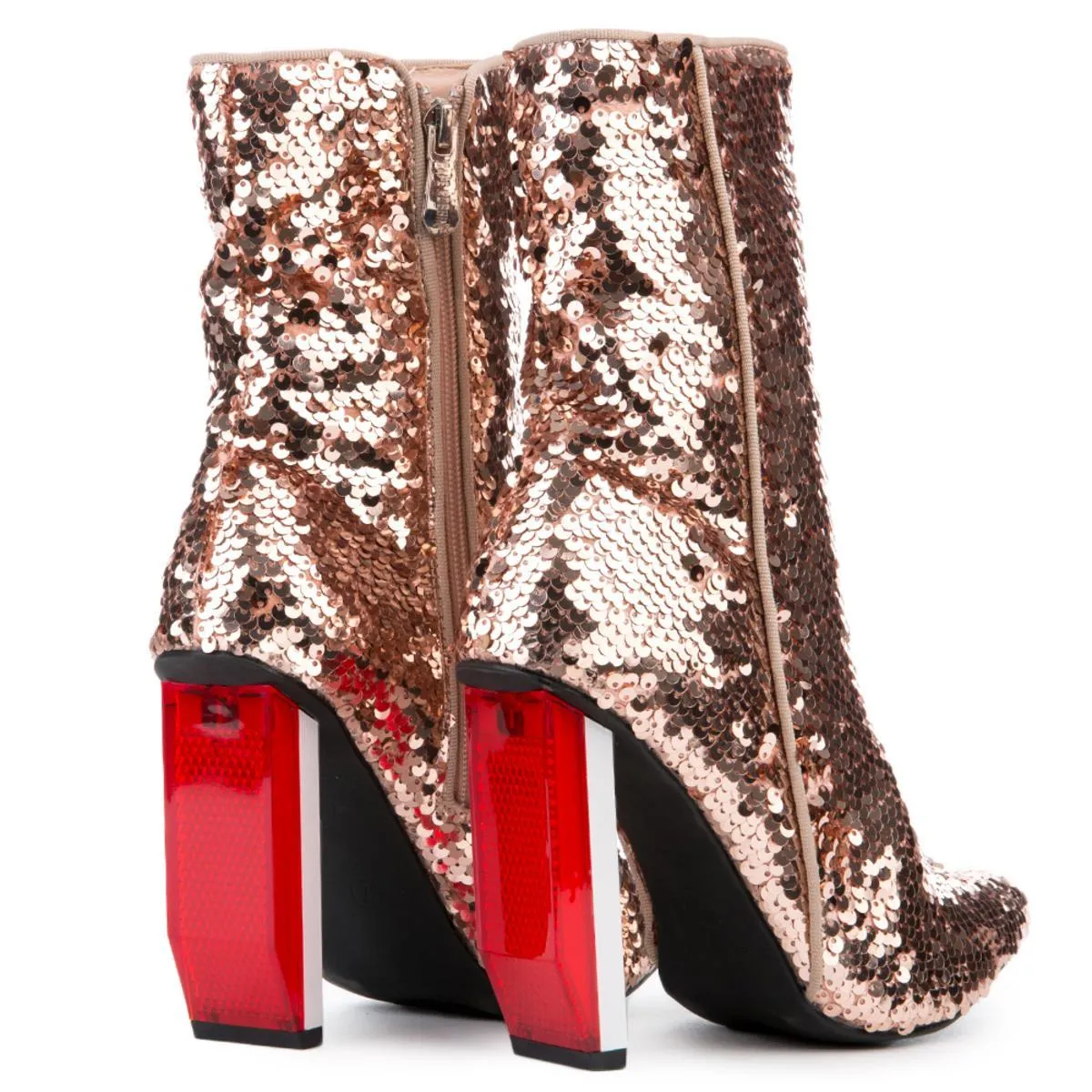 Cape Robbin Terra-1 Rose Gold Bootie rose gold
