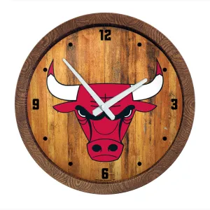 Chicago Bulls: "Faux" Barrel Top Clock