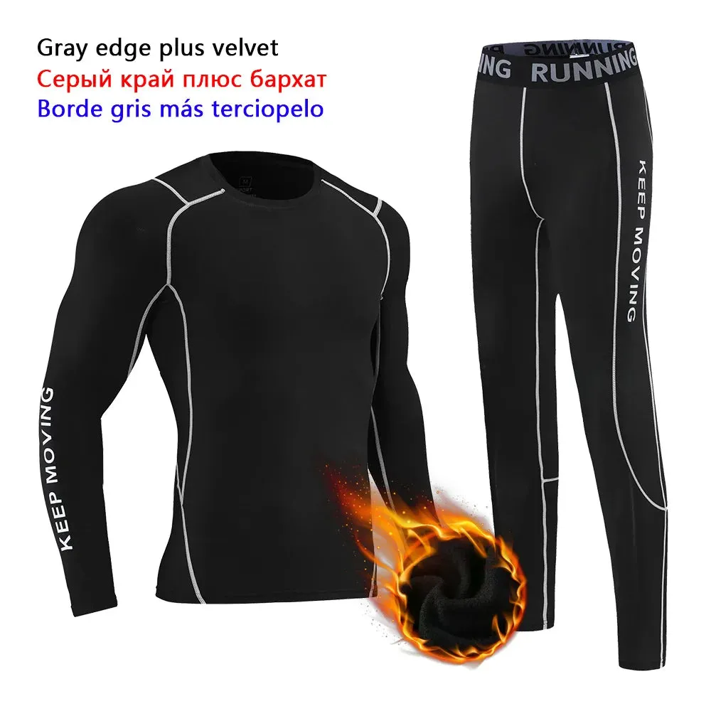 Children's Compression Wear, Suit for Boy Running, Basketball, Football, Tracksuit for Children Quick-Drying Top   Leggings