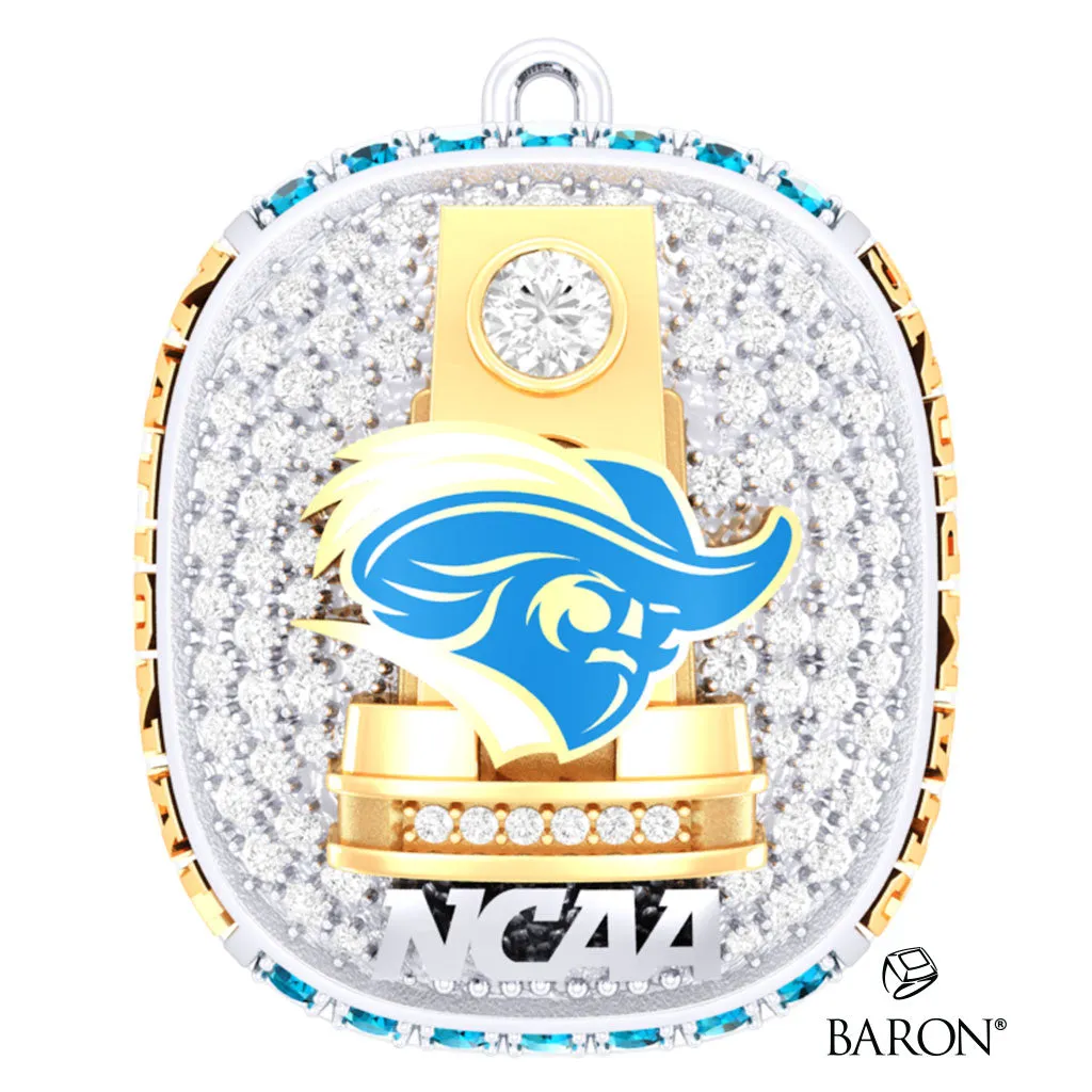 Christopher Newport Mens Basketball 2023 Championship Ring Top Pendant - Design 2.6