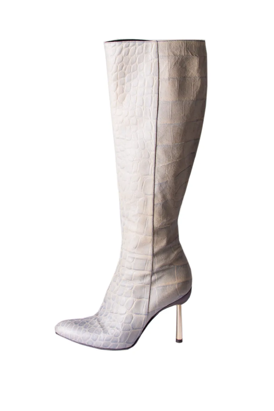 Cigarette Heel Boots
