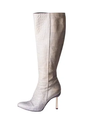 Cigarette Heel Boots