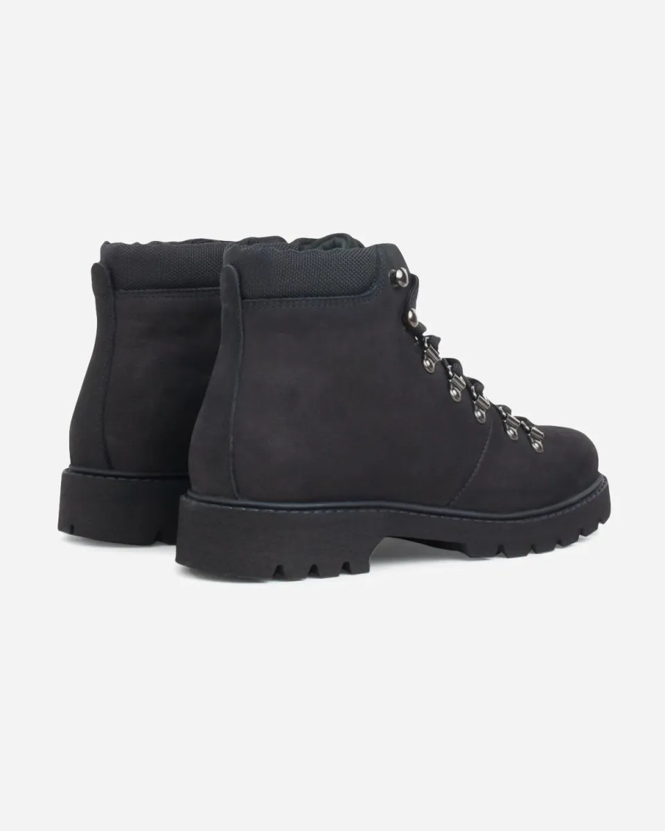 City Hiker - Black Nubuck