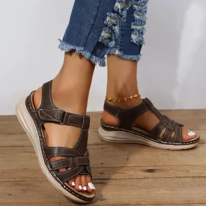 Comfortable Orthopedic Leather Sandals