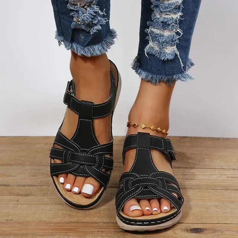 Comfortable Orthopedic Leather Sandals