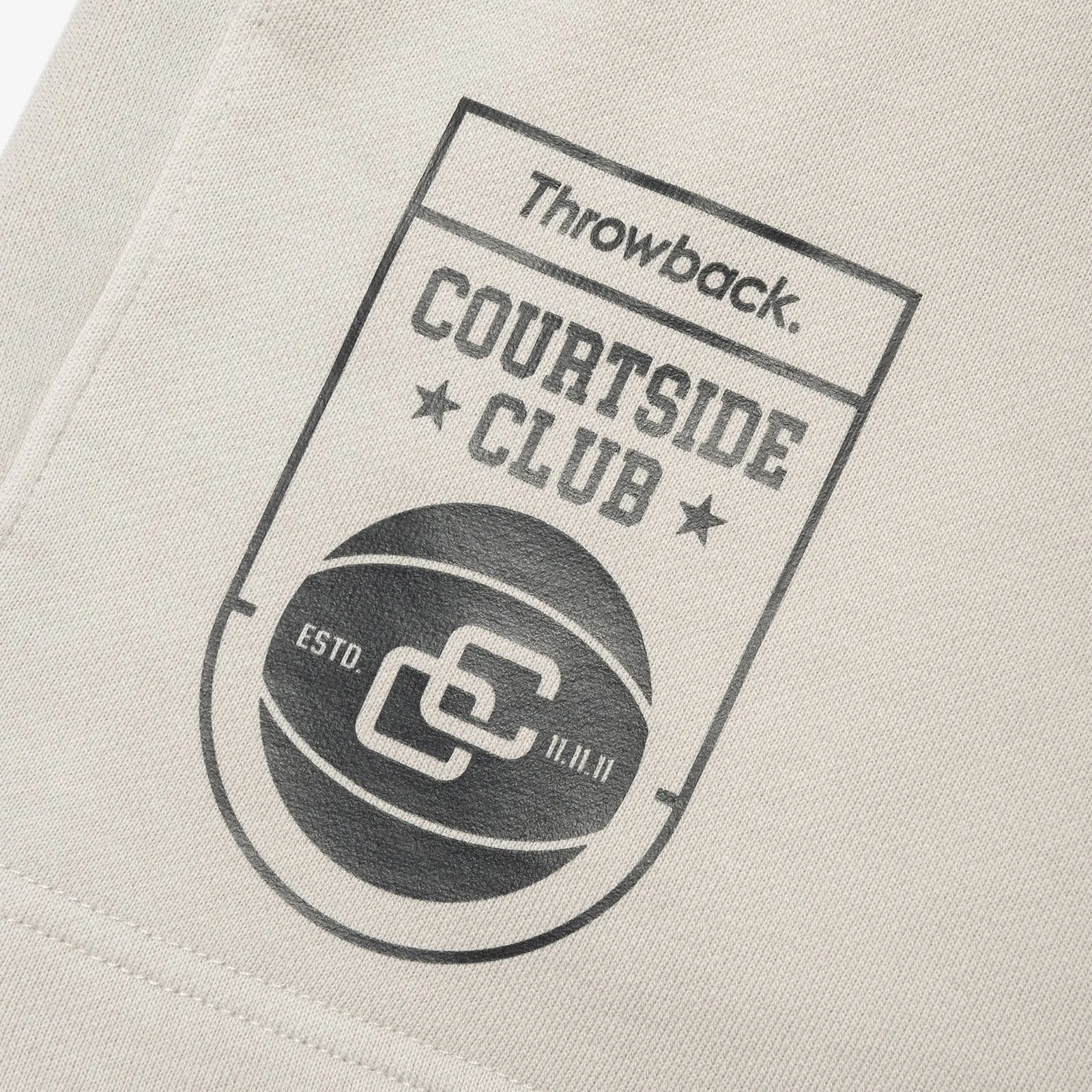 Courtside Club Short - Faded Bone