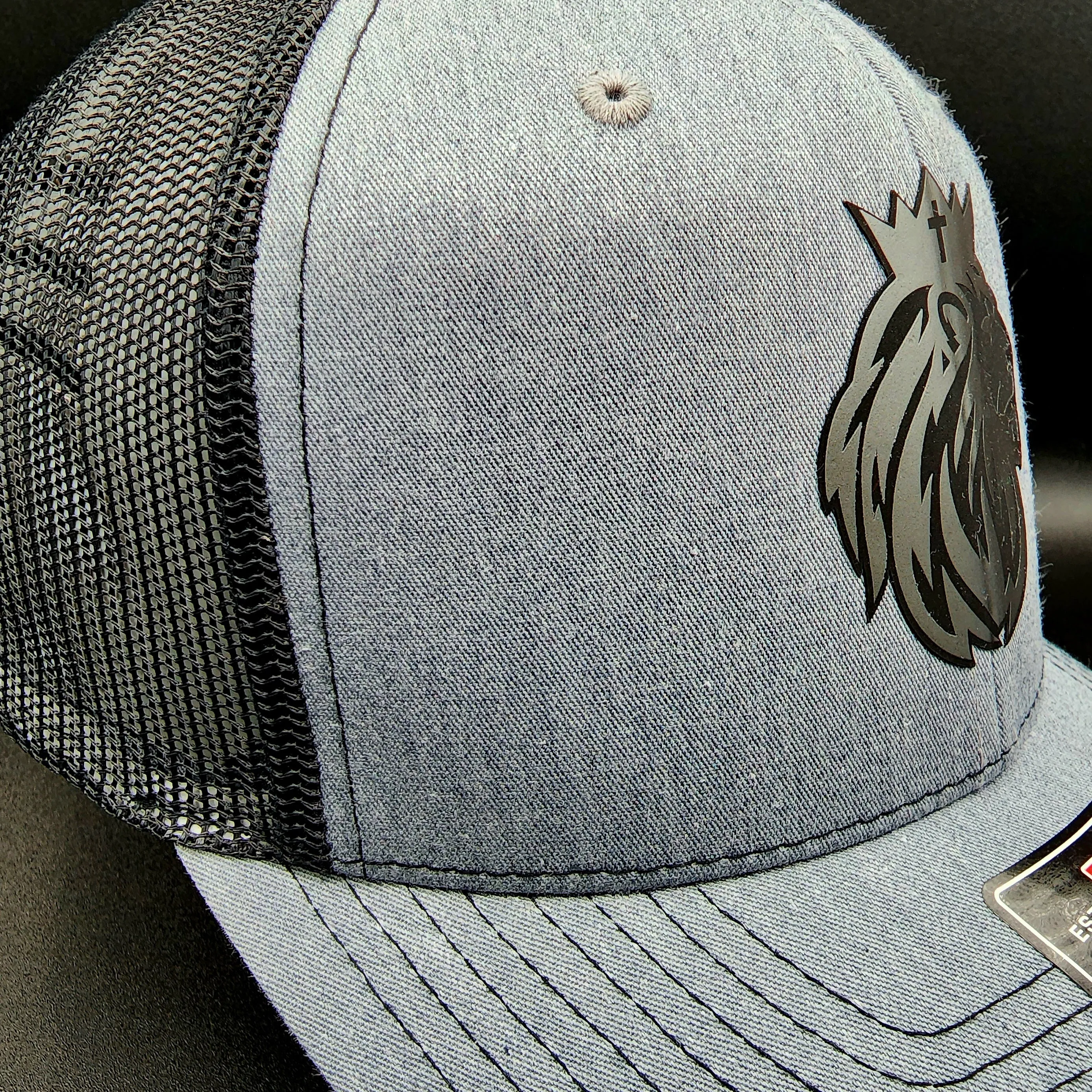 CVCA Metallic Royal Lion Snapback Trucker Hat