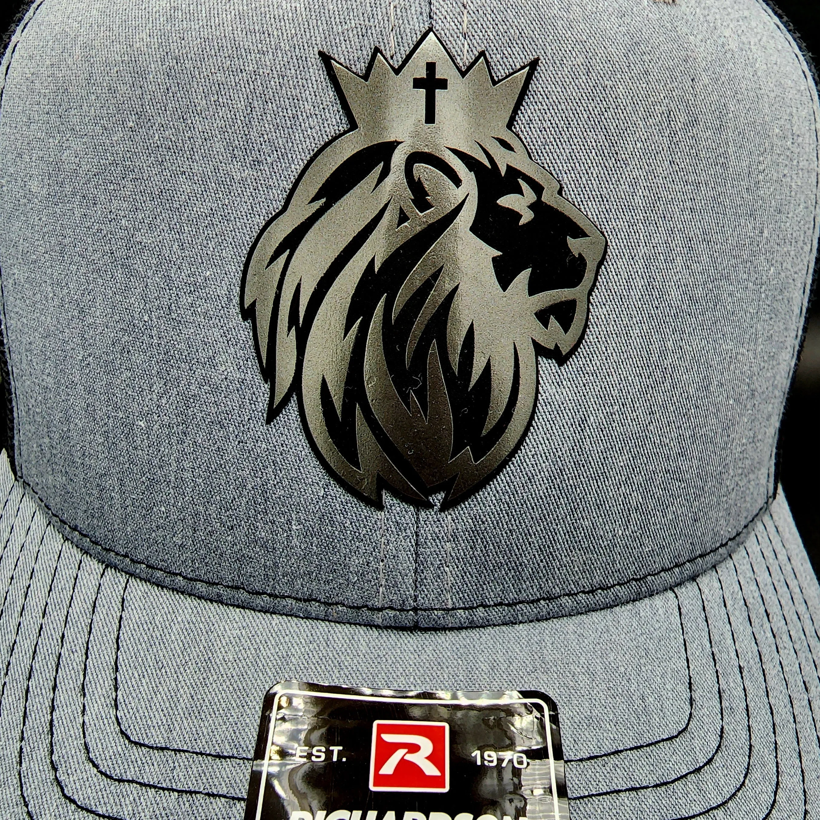 CVCA Metallic Royal Lion Snapback Trucker Hat