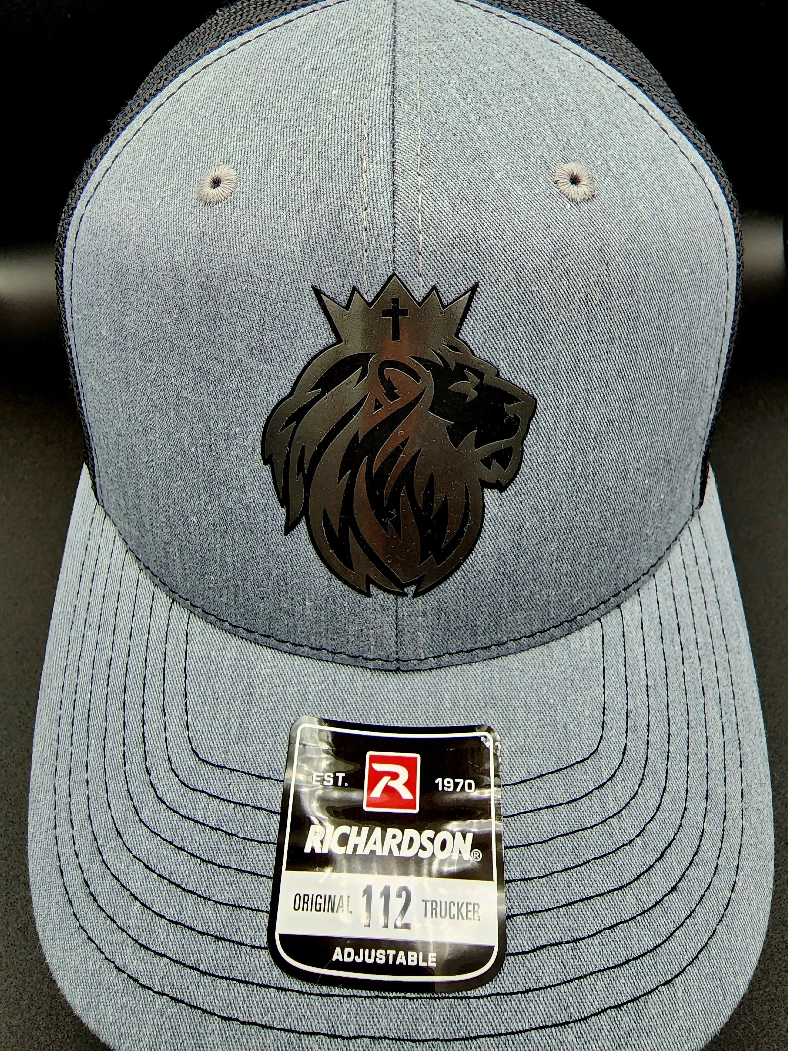 CVCA Metallic Royal Lion Snapback Trucker Hat