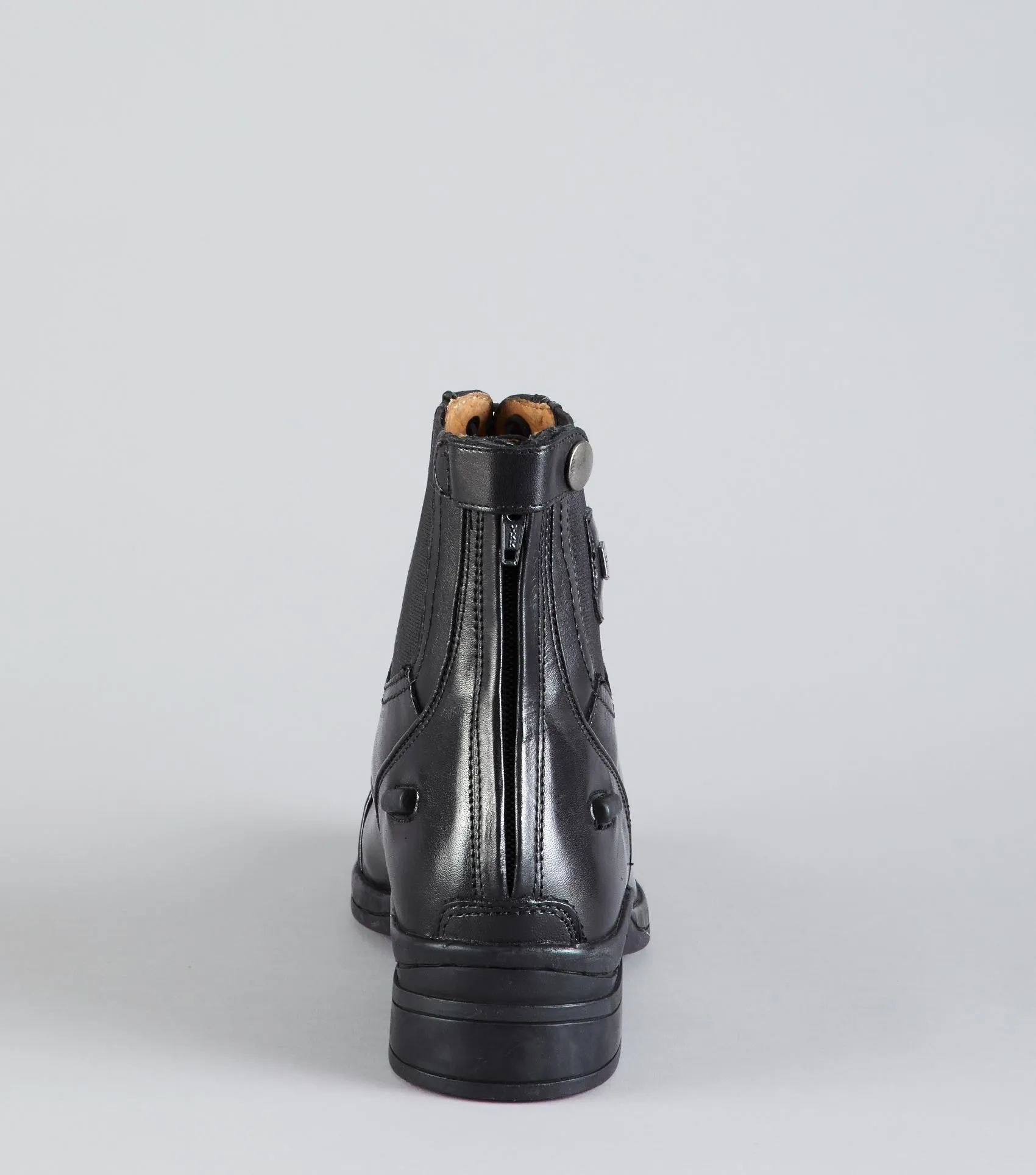 Denver Ladies Leather Paddock/Riding Boots Black
