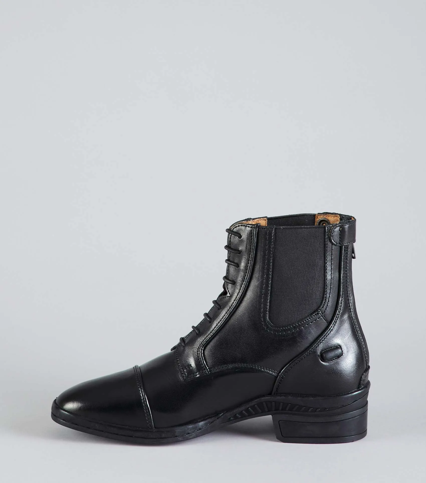 Denver Ladies Leather Paddock/Riding Boots Black