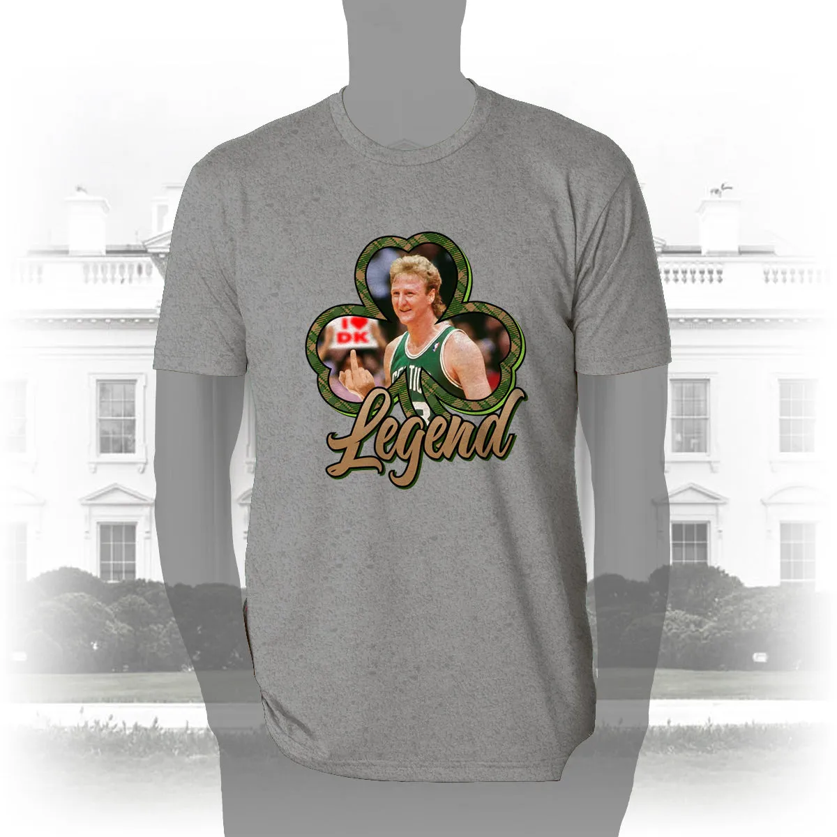 DK33: Give 'em the Bird (Larry Edition) - Men's Short Sleeve