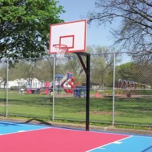 Douglas® Super-Six™ Basketball System, Steel Backboard
