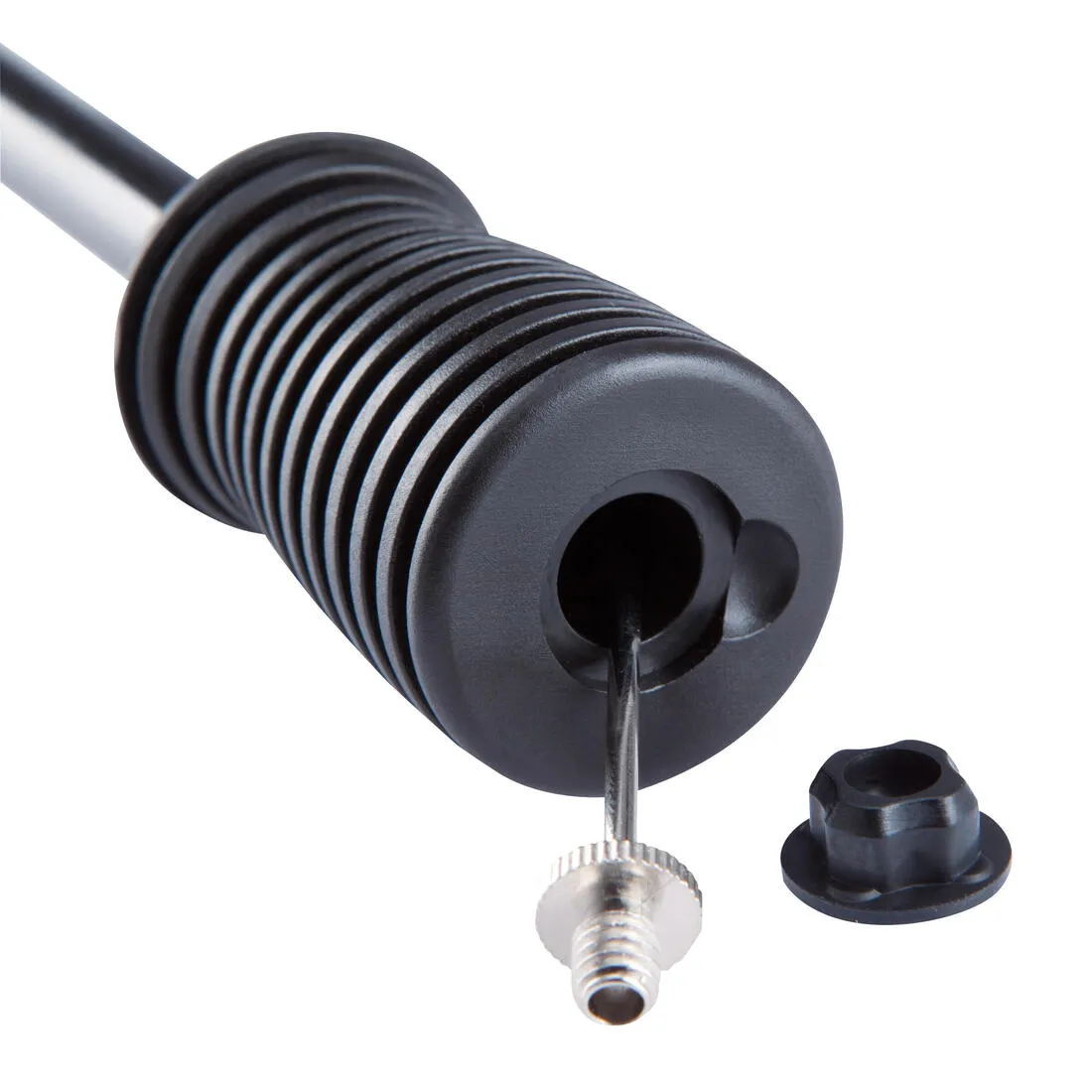 Dual Action Ball Pump & Pressure Gauge with Hose