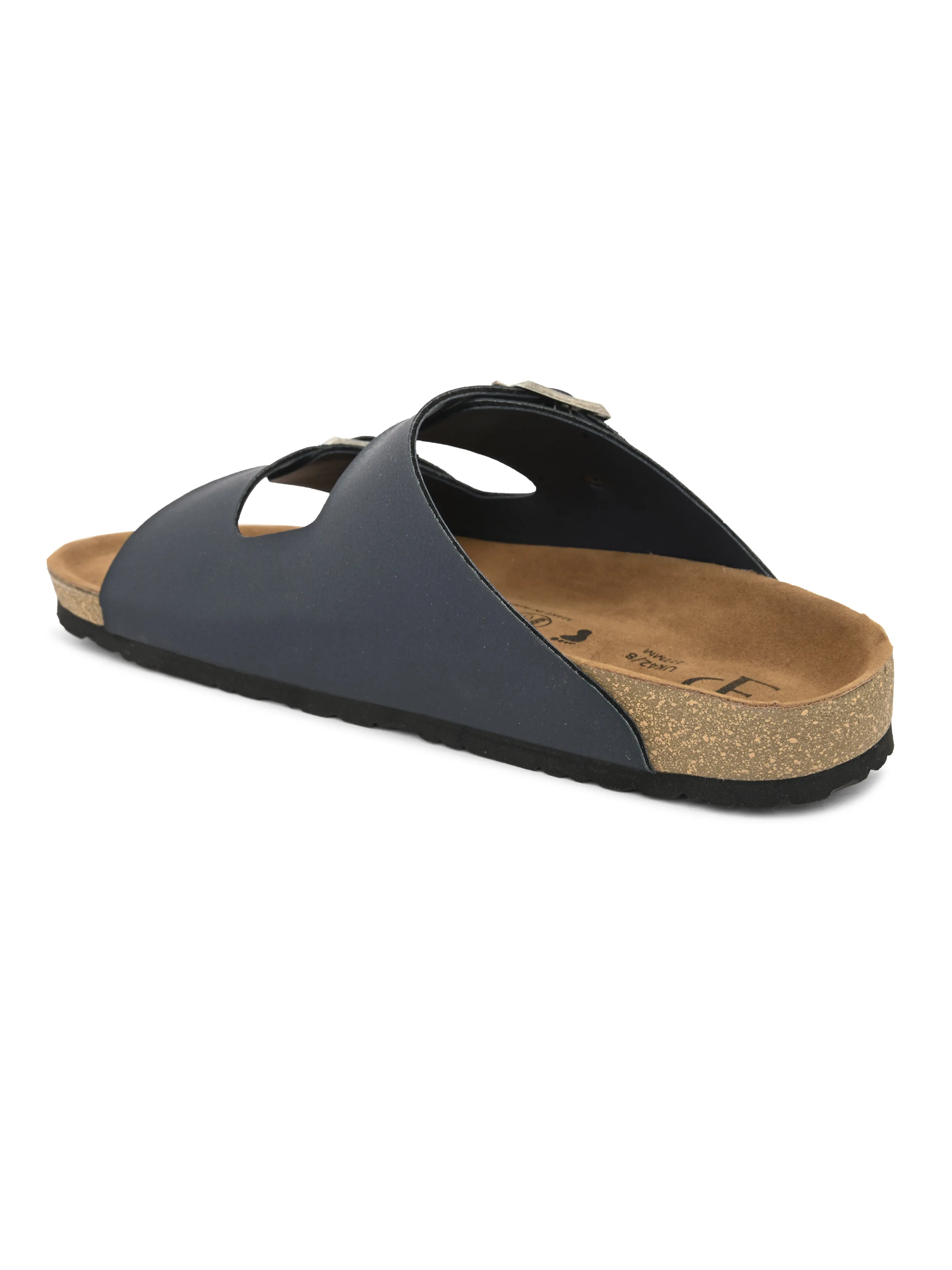Elegant Sandstone Leather Slip-On Sandal
