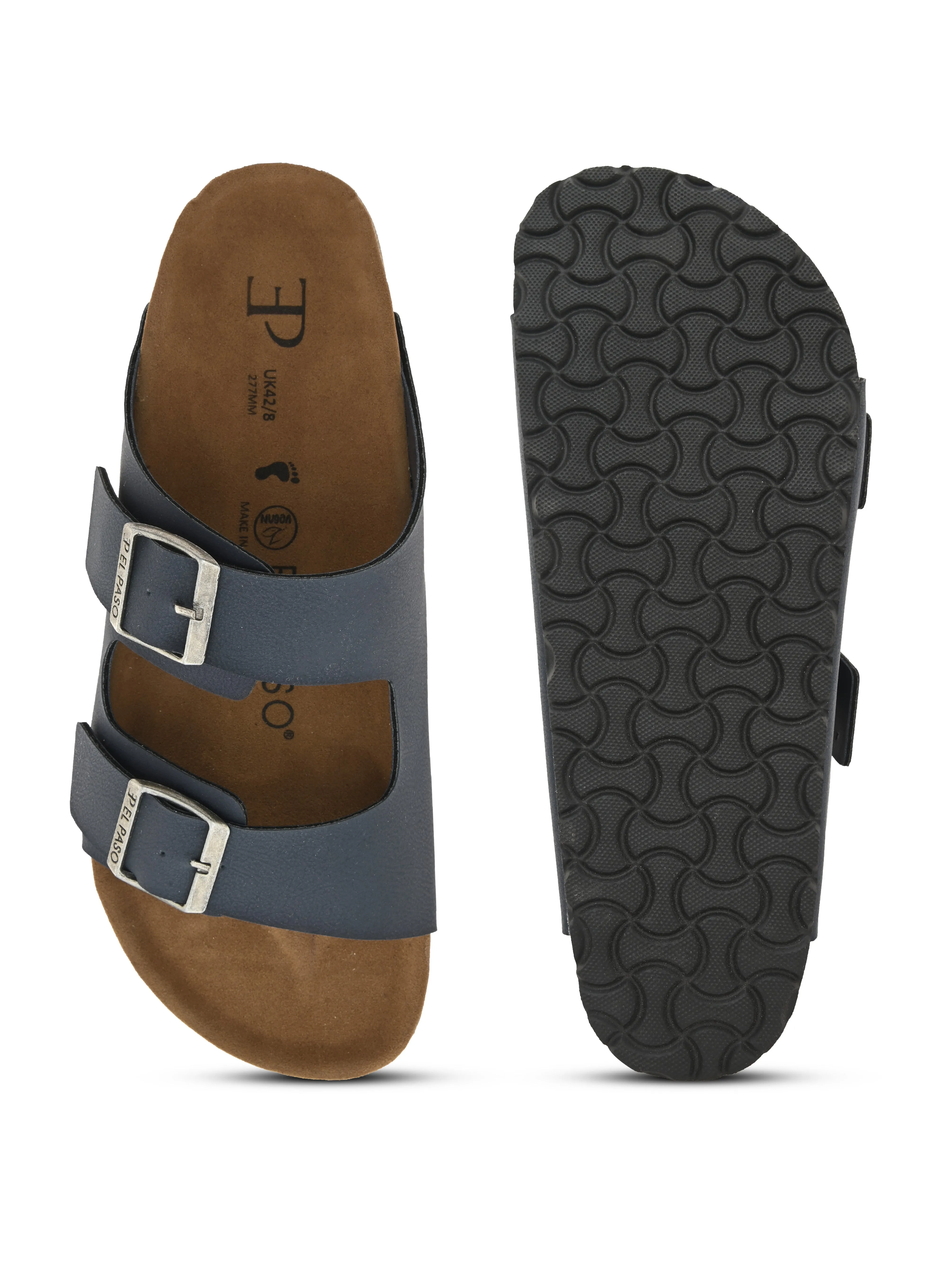Elegant Sandstone Leather Slip-On Sandal
