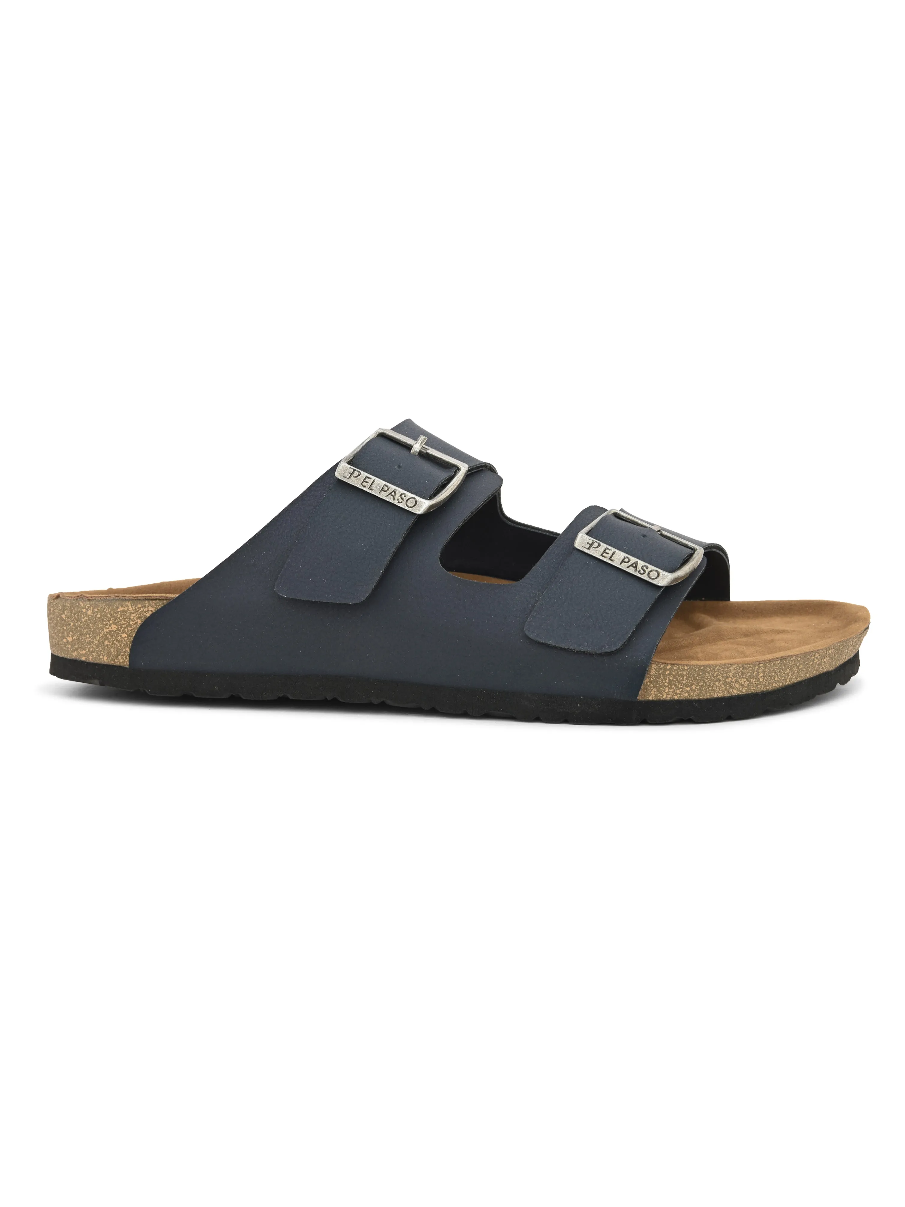 Elegant Sandstone Leather Slip-On Sandal