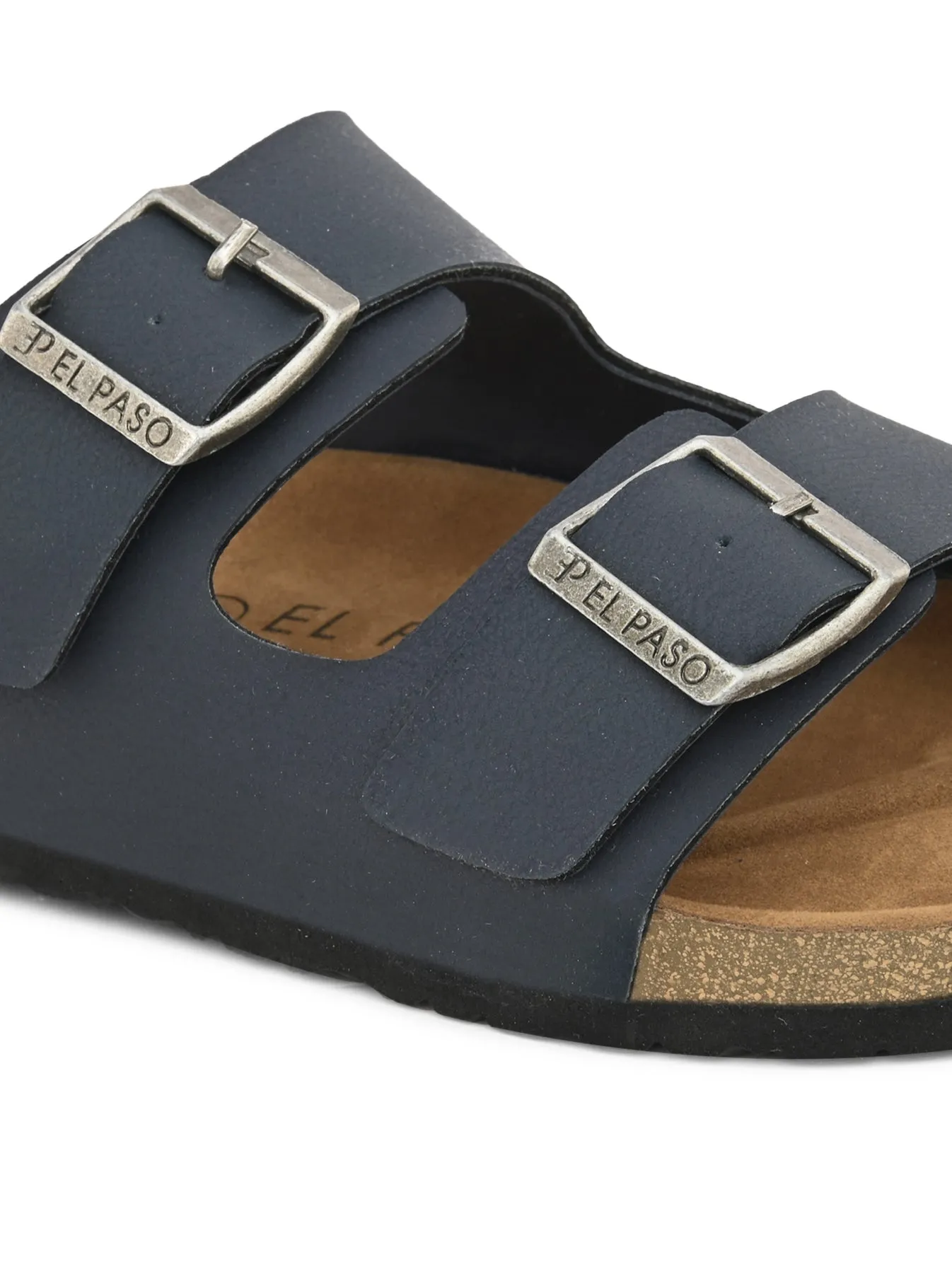 Elegant Sandstone Leather Slip-On Sandal