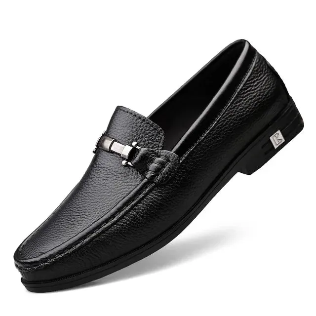 Eleganzia Luxus Männer Freizeit Schuhe aus Echtem Leder